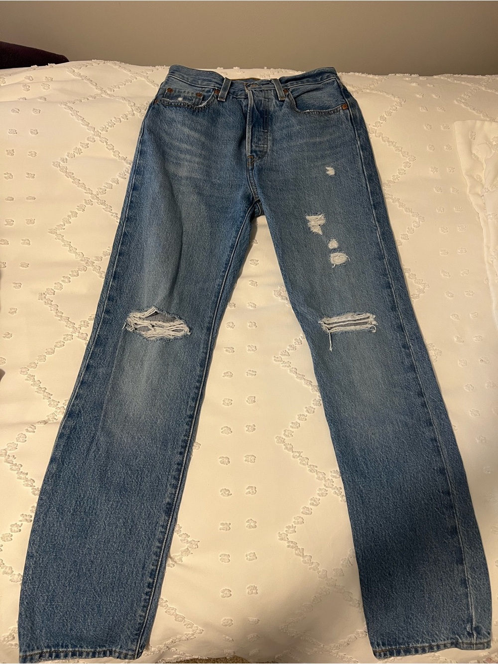 Levi's Classic Straight 501 Blue Jeans